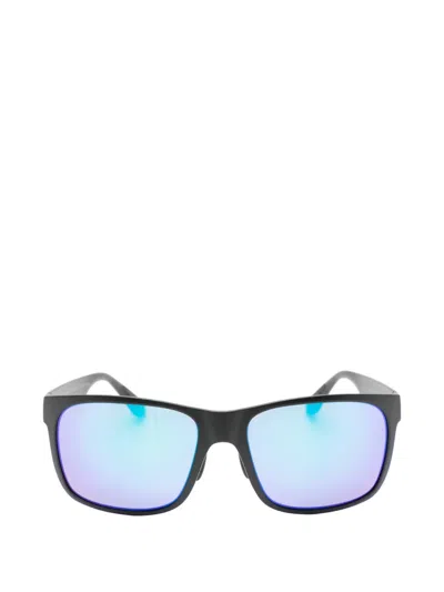 Maui Jim Red Sands Square-frame Sunglasses In Blue