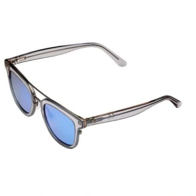 Pre-owned Maui Jim Relaxation Mode B844-27g Translucent Dove Grey Blue Hawaii Polarized...