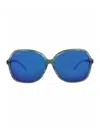 Maui Jim Round-frame Acetate Sunglasses