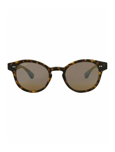 Maui Jim Round-frame Acetate Sunglasses