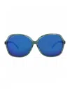 MAUI JIM ROUND-FRAME ACETATE SUNGLASSES