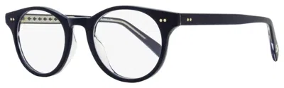 Maui Jim Round-frame Glasses In Blue