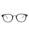 Maui Jim Round-frame Nylon Optical Frames In Black