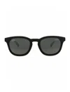 Maui Jim Round-frame Injected Sunglasses In Black