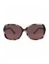 Maui Jim Round-frame Nylon Sunglasses In Brown
