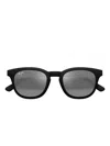 Maui Jim Round Frame Sunglasses In Black
