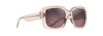 Pre-owned Maui Jim Rs863-09 Two Steps Women's Sunglass 100 % Original With Box And Papers In Pink