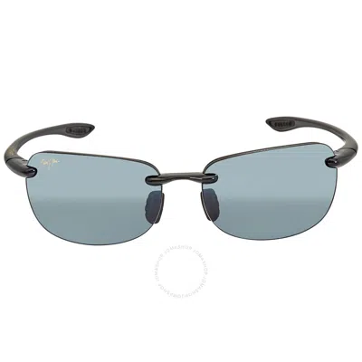 Maui Jim Sandy Beach Grey Wrap Unisex Sunglasses 408-02 56 In Black / Grey