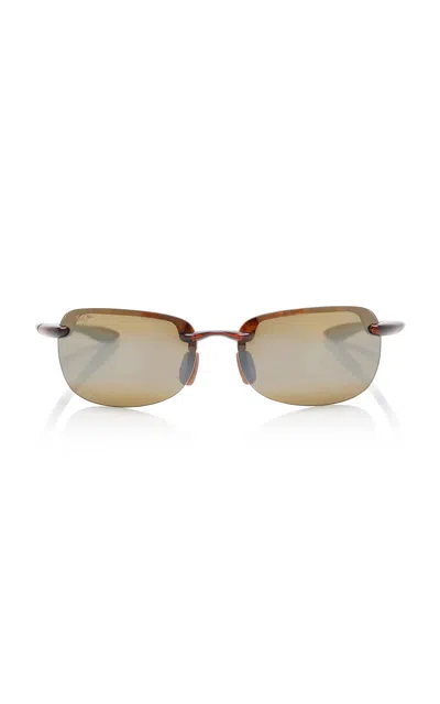 Maui Jim Sandy Beach Square-frame Sunglasses In Bronze