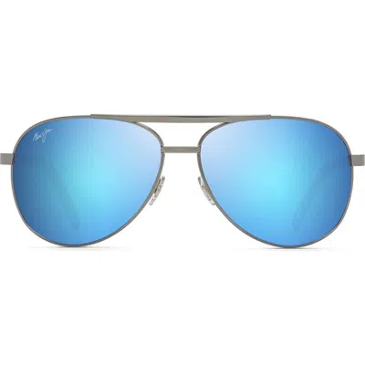 MAUI JIM MAUI JIM SEACLIFF 61MM POLARIZED AVIATOR SUNGLASSES