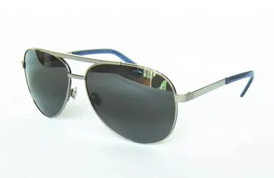 Pre-owned Maui Jim Seacliff 831-17 Silver / Grey Polarized Sunglasses In Gray