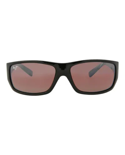 Maui Jim Shield-frame Nylon Sunglasses