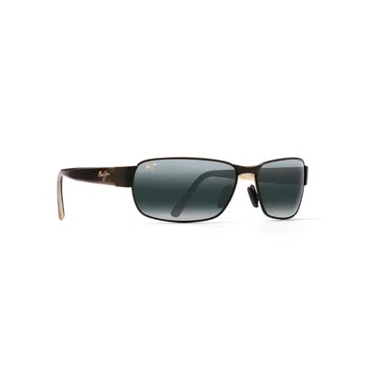 Maui Jim Sleek Black Coral Sunglasses For Men