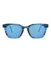 Maui Jim Square-frame Acetate Sunglasses In Blue