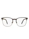 Maui Jim Square-frame Glasses In Braun