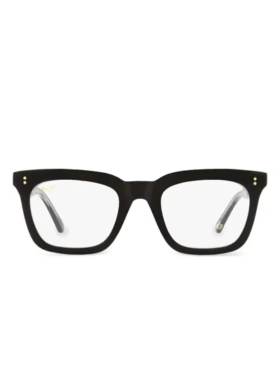 Maui Jim Square-frame Glasses In Black