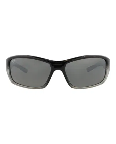 Maui Jim Square-frame Injected Sunglasses In Multi
