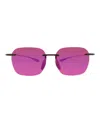 Maui Jim Square-frame Injected Sunglasses In Multi