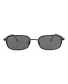 Maui Jim Square-frame Monel Sunglasses In Brown