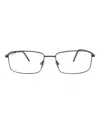 Maui Jim Square-frame Stainless Steel Optical Frames In Black