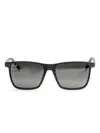 Maui Jim Square-frame Sunglasses In Black