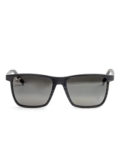 Maui Jim Square-frame Sunglasses In Gray