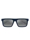 Maui Jim Square-frame Sunglasses In Blue