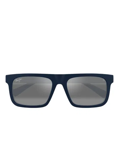 Maui Jim Square-frame Sunglasses In Blue