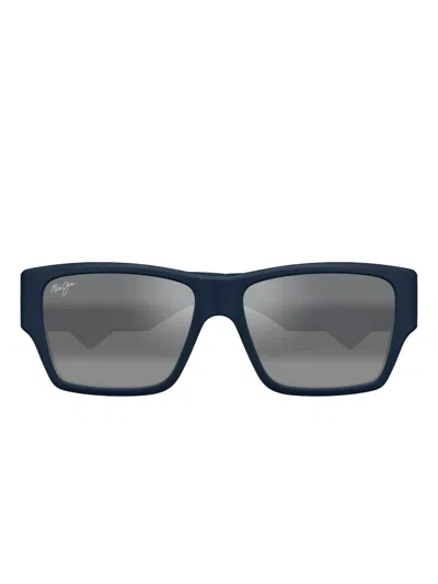 Maui Jim Square-frame Sunglasses In Black