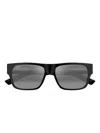 Maui Jim Square-frame Sunglasses In Black