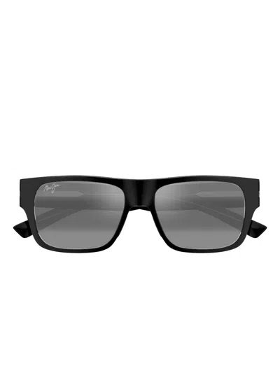 Maui Jim Square-frame Sunglasses In Black