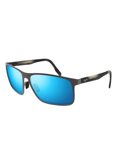 Maui Jim Square-frame Sunglasses In Black