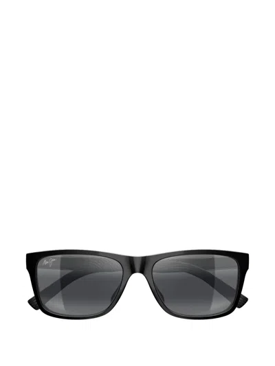 Maui Jim Square-frame Sunglasses In Black