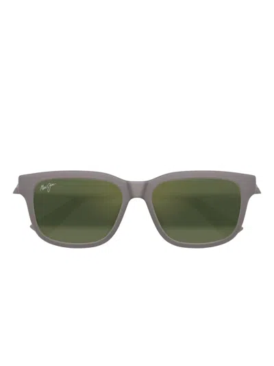 Maui Jim Square-frame Sunglasses In Green