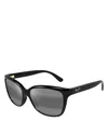 Maui Jim Starfish Cat Eye Sunglasses, 56mm In Black