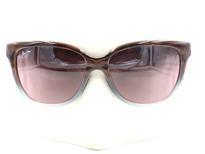 Pre-owned Maui Jim Starfish Sandstone/blue Rose Polarized Sunglasses Rs744-22b $279 In Pink