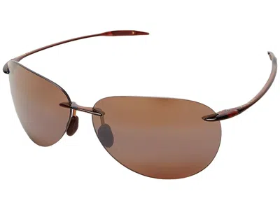 Maui Jim Sugar Beach Sport Sunglasses Rootbeer/hcl Bronze Lens: One Size In Brown