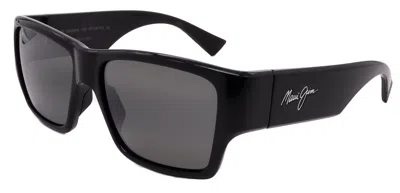 Maui Jim Sunglasses 614-02-57-16-130 Polarized In Black
