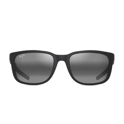 Maui Jim Sunglasses Akala 599 02 Mj0599 Sa 001 Matte Black/neutral Grey Unisex Polarized