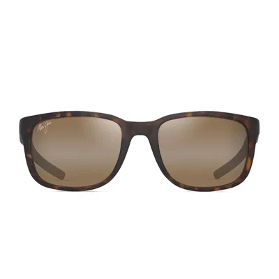 Maui Jim Sunglasses Akala H599 10 Mj0599 Sa 002 Dark Havana/hcl® Bronze Unisex Polarized In Brown