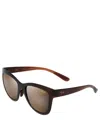 Maui Jim Anuenue Hcl Bronze Square Unisex Sunglasses H448-01 52 In Crl