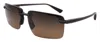Maui Jim Sunglasses Hs626-10a-61-14-140 Polarized In Brown