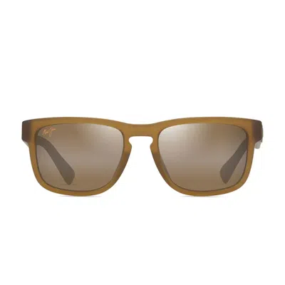 Maui Jim Sunglasses Kupulau H593 01 Mj0593 S 002 Honey Yellow/hcl® Bronze Unisex Polarized In Brown