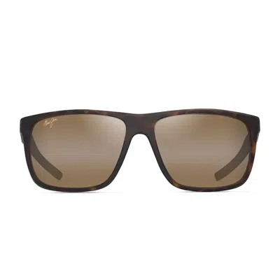 Maui Jim Sunglasses Lehopulu H598 10 Mj0598 S 002 Dark Havana/hcl Bronze Unisex Polarized In Brown