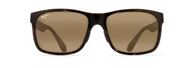 Pre-owned Maui Jim Sunglasses  Red Sands H432-11t Carey Grey / Hcl Bronze Polarizedplus2 In Hcl® Bronze