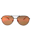Maui Jim 17 Hawaii Lava Waiwai Shiny Light Ruthenium Acetate Sunglasses