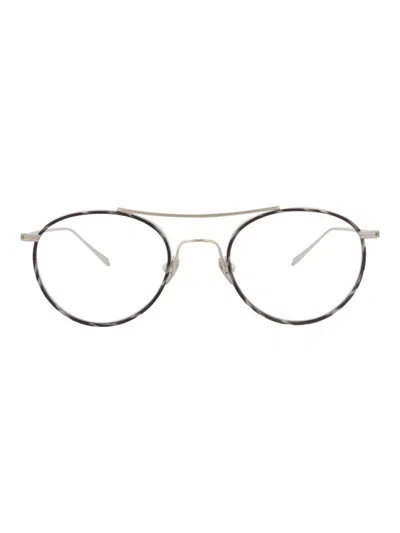 Maui Jim Titanium And Nylon Round/oval Unisex Optical Frames In Black