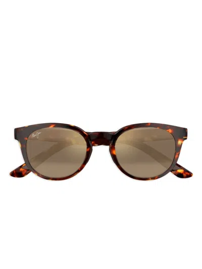 Maui Jim Tortoiseshell Round Sunglasses