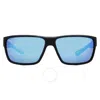 Maui Jim Uila Blue Hawaii Rectangular Men's Sunglasses B661-02 62
