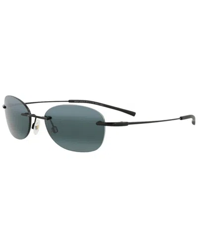 Maui Jim Unisex 51mm Polarized Sunglasses In Black